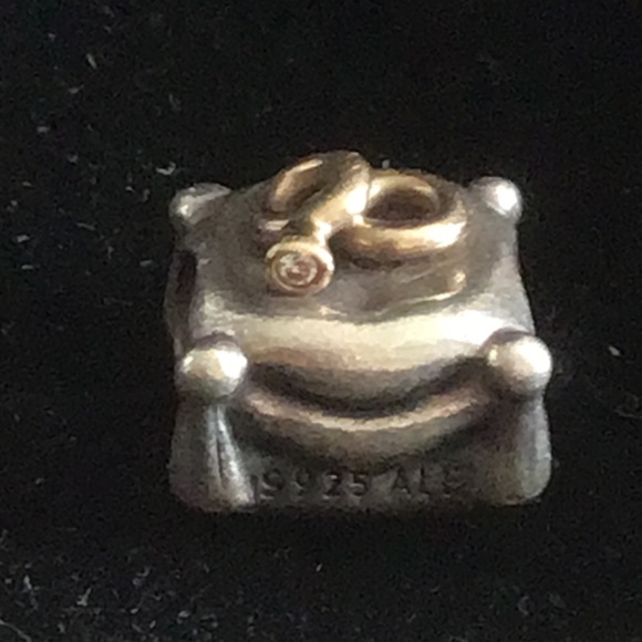 COPY - Pandora two tone wedding rings charm - Picture 8 of 10